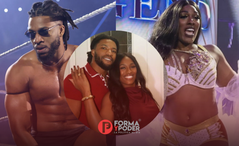 ¡Vivan los novios!: Trick Williams y Lash Legend contraen matrimonio