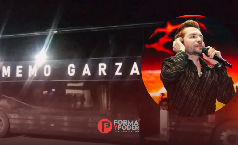 El cantante Memo Garza se pronuncia sobre intento de asalto a su autobús en la Puebla-Orizaba