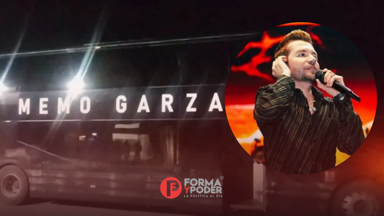 El cantante Memo Garza se pronuncia sobre intento de asalto a su autobús en la Puebla-Orizaba
