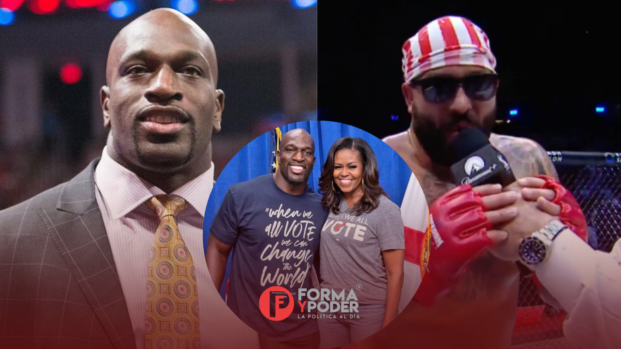 El embajador global de WWE Titus O’Neil defiende a Michelle Obama tras ser llamada «hombre» por peleador de UFC