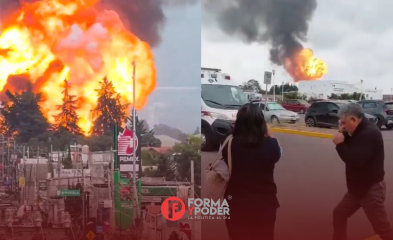Explota pipa de gas en Tepeaca; más de mil alumnos y trabajadores de una escuela cercana fueron evacuados