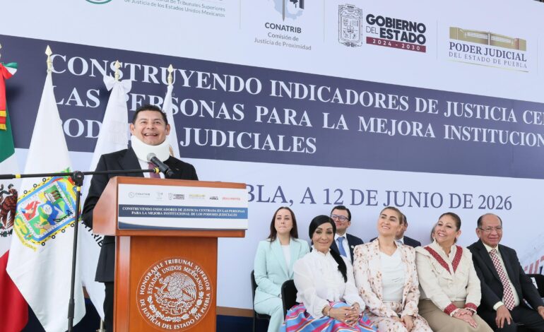 Gobierno de Puebla presenta herramienta que coloca a la población en el centro de las decisiones judiciales