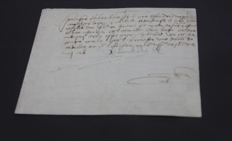 México recupera histórico manuscrito robado del AGN