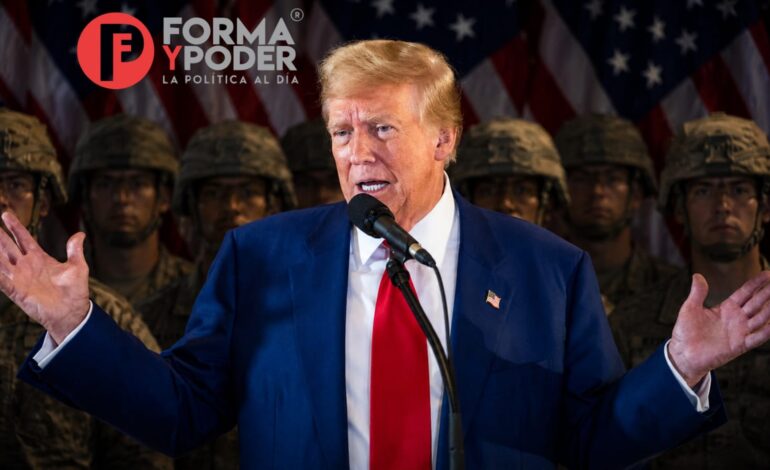 Trump afirma: «México está totalmente controlado por los carteles.»