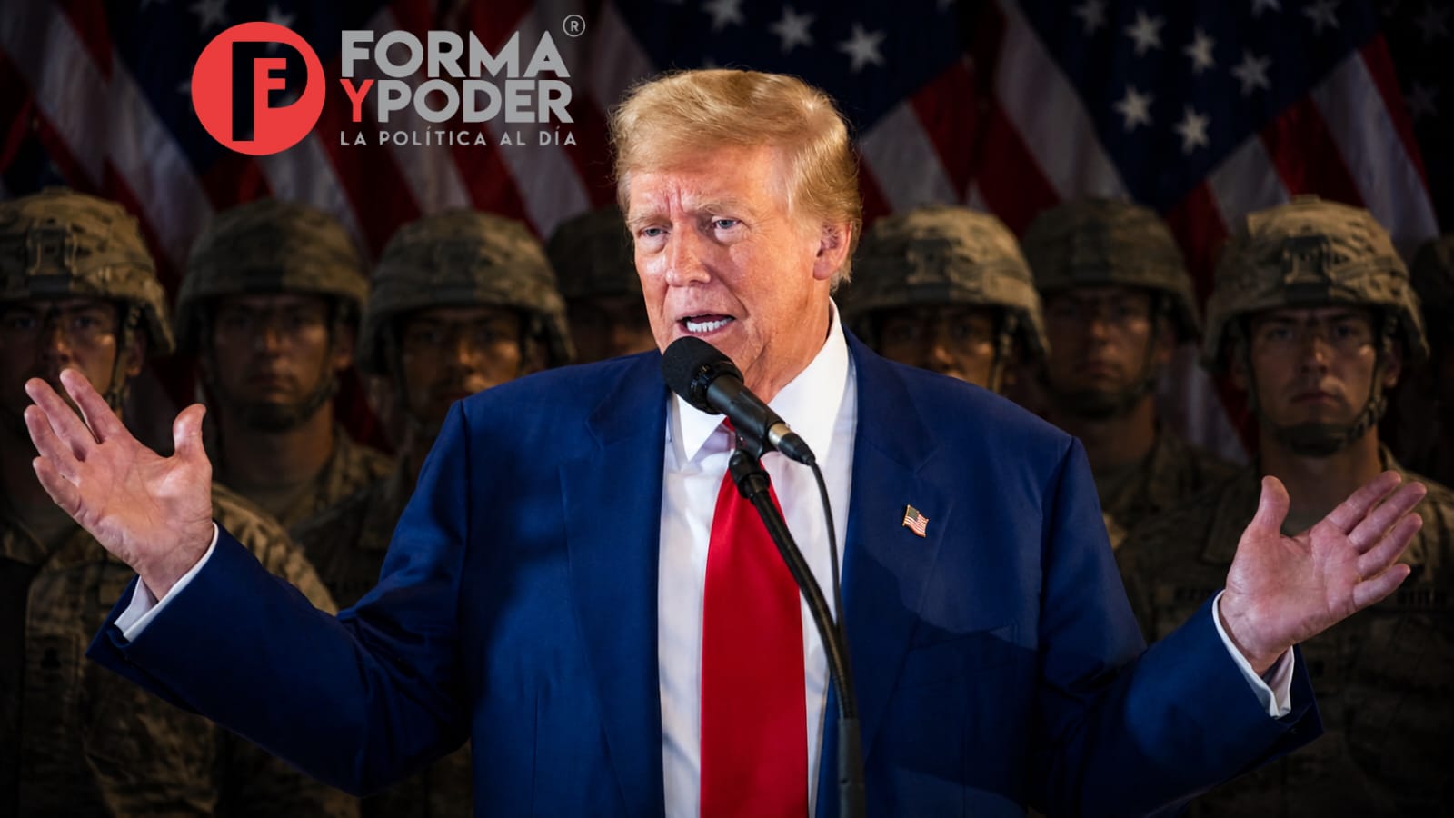 Trump afirma: «México está totalmente controlado por los carteles.»
