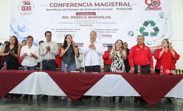 Parque de Economía Circular de Puebla dará segunda vida a 70% de desechos