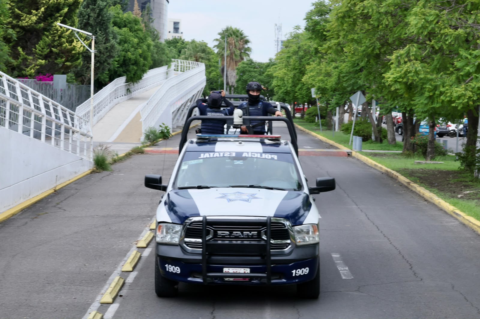 Gobierno del Estado de Puebla despliega operativo de seguridad en Vía Atlixcáyotl