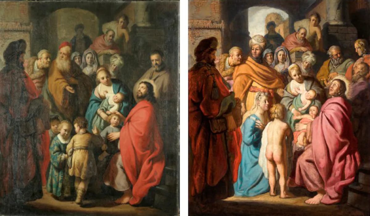 Restauración revela secretos ocultos de un Rembrandt