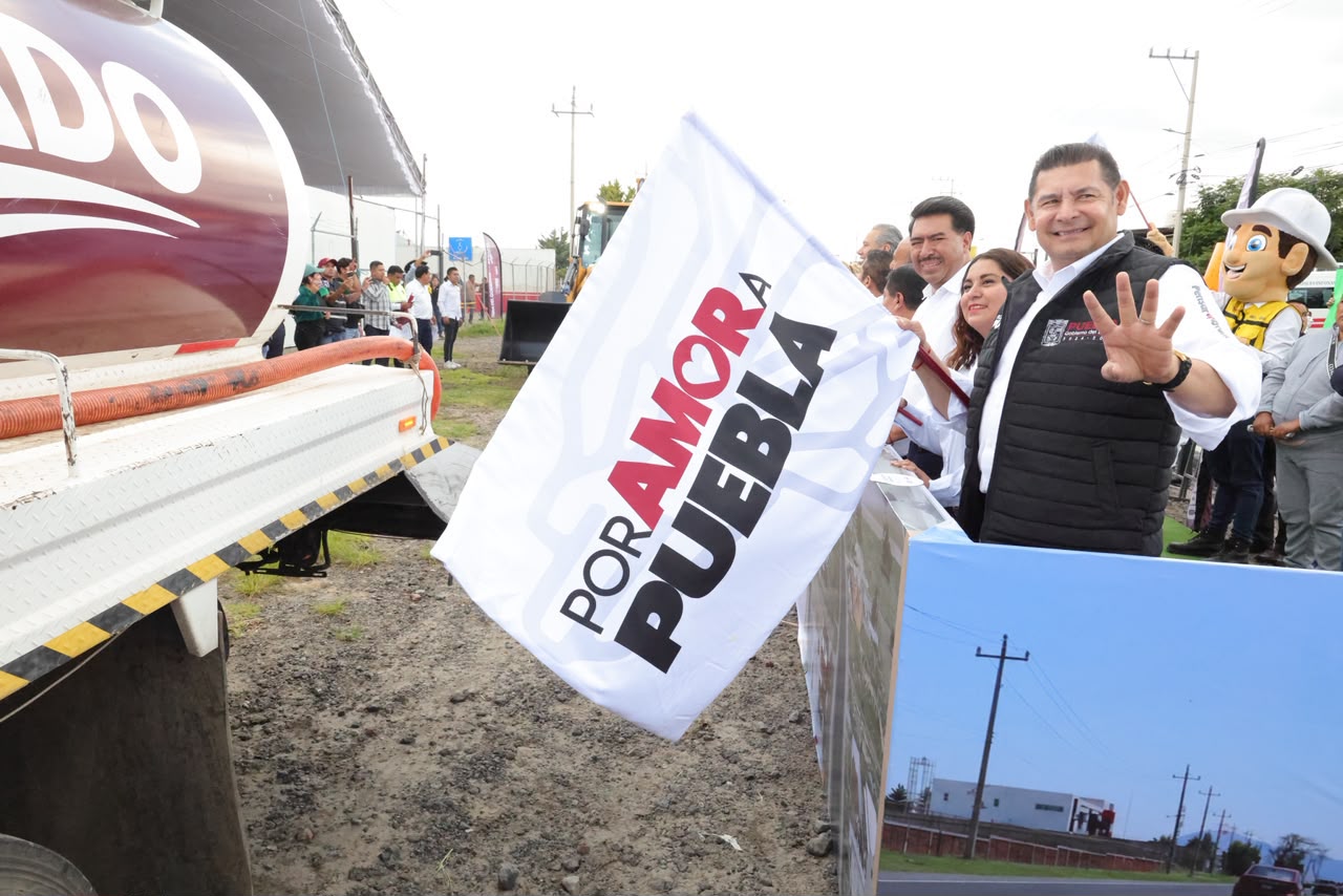 Alejandro Armenta inaugura ampliación del tramo San José Chiapa–Rafael Lara Grajales