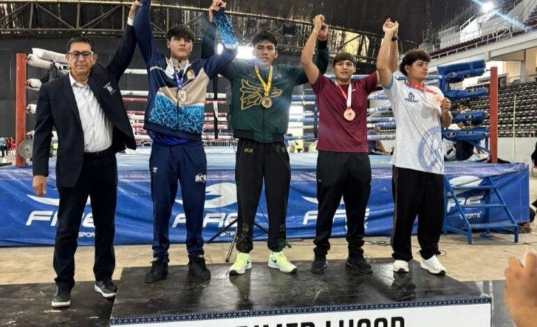 Triunfa estudiante del CONALEP Puebla en el Festival Olímpico de Boxeo 2026