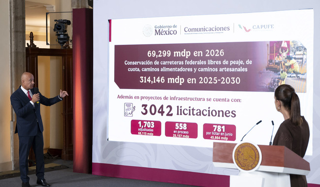 Gobierno de México beneficiará a 327 mil habitantes con la construcción de 888 Km de caminos artesanales