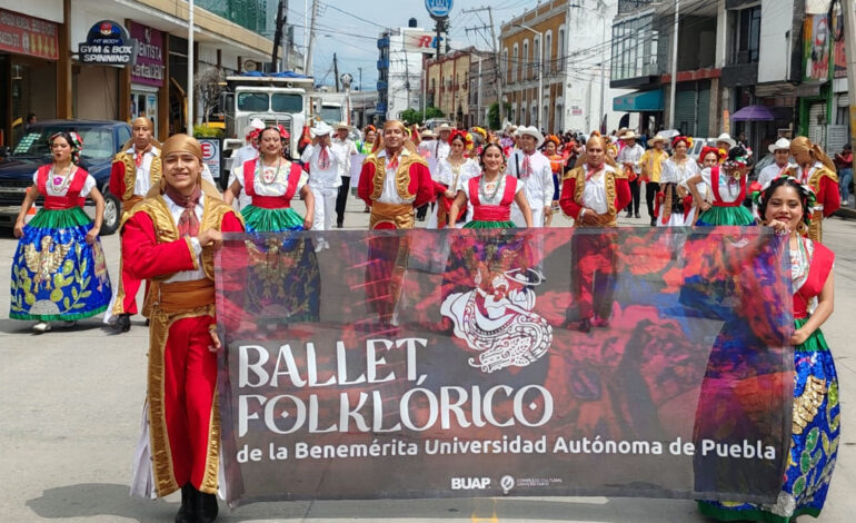 Ballet Folklórico BUAP destaca en Muestra de Danza Orgullo Halcón
