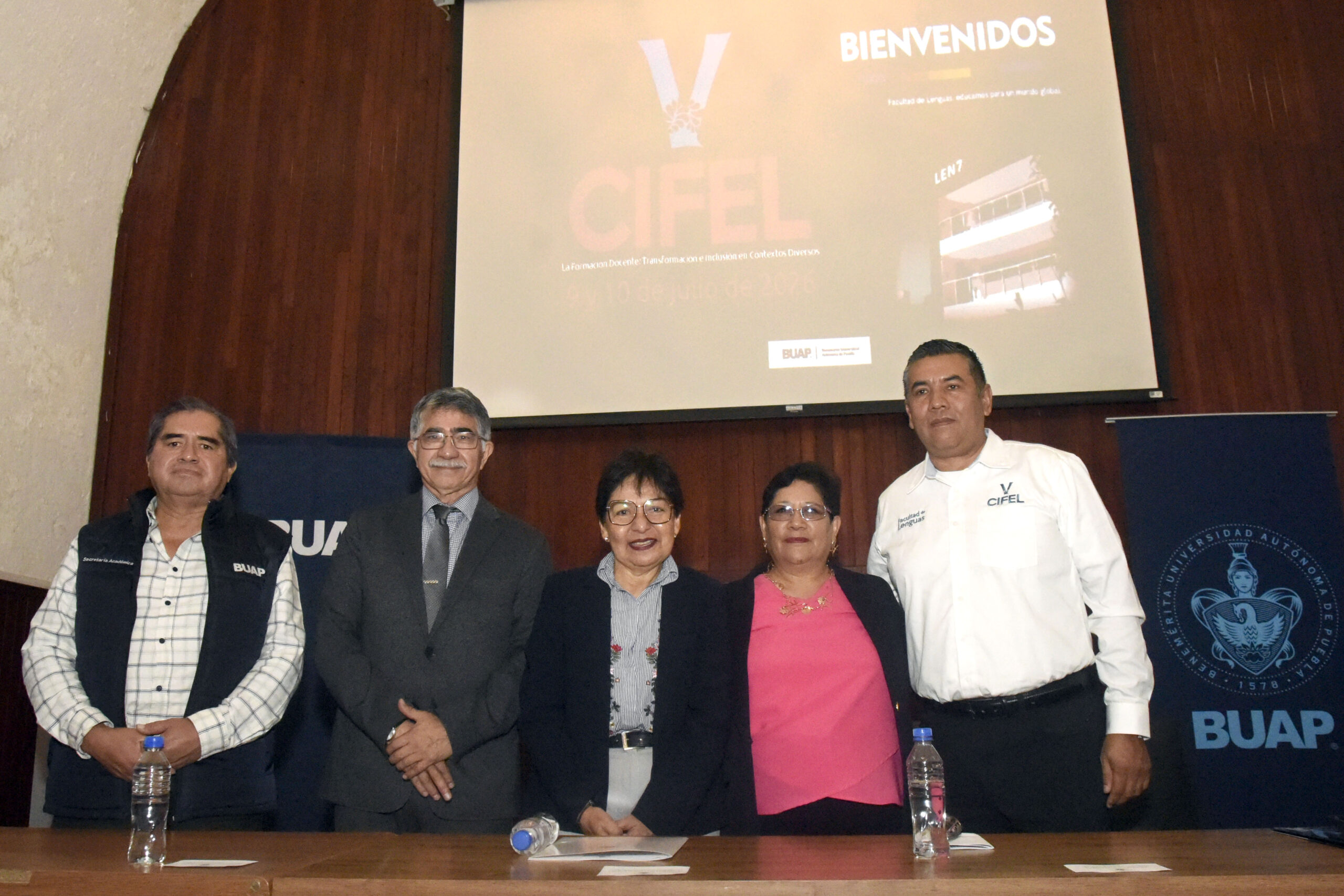 Rectora Lilia Cedillo preside inauguración del congreso internacional en la Facultad de Lenguas