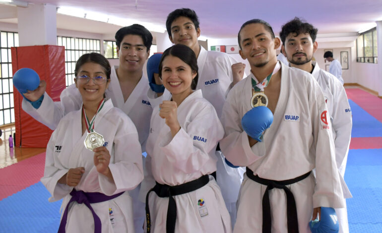 Atletas BUAP destacan en Campeonato Nacional de Karate