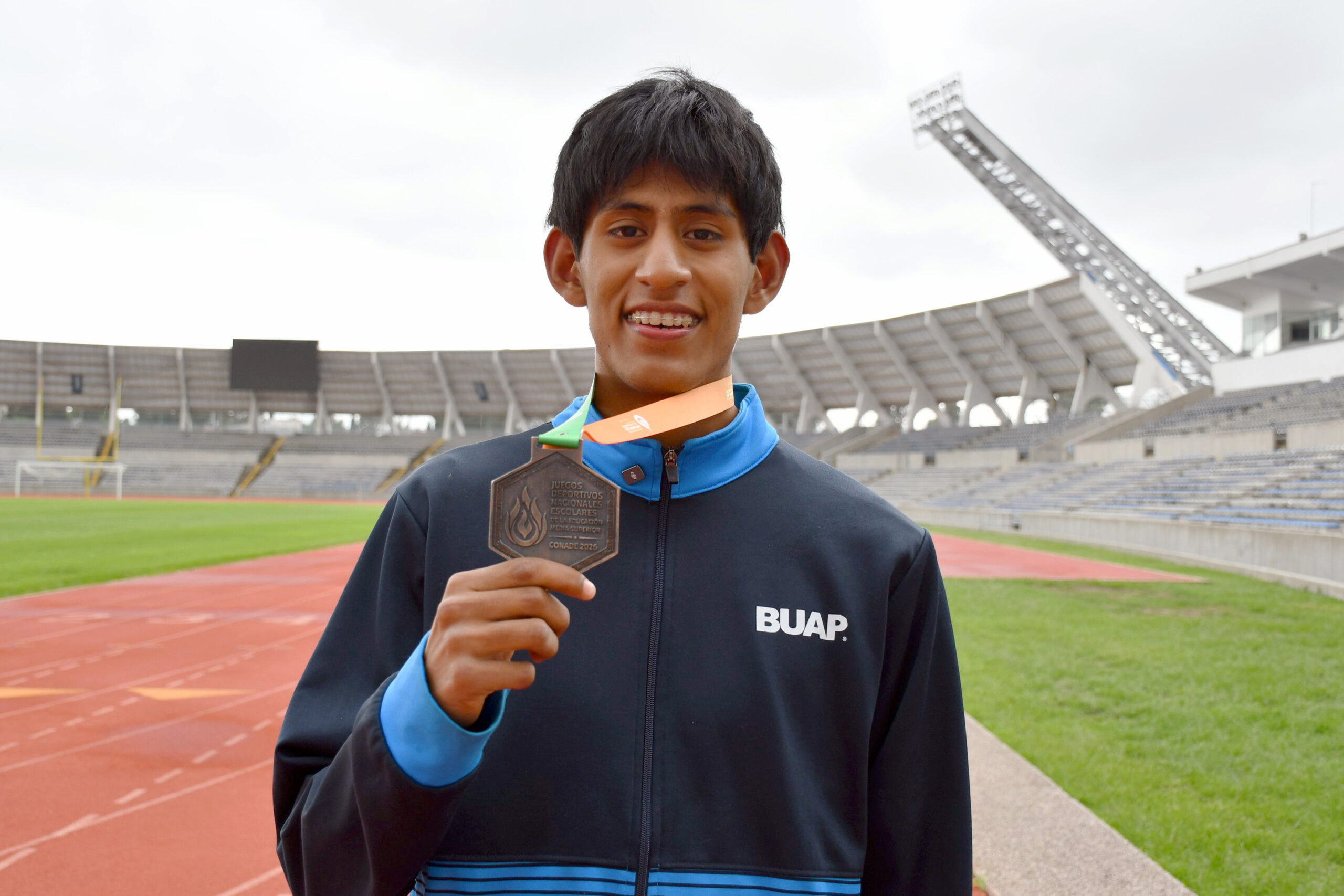 Estudiante de preparatoria BUAP conquista bronce en Juegos Deportivos Nacionales