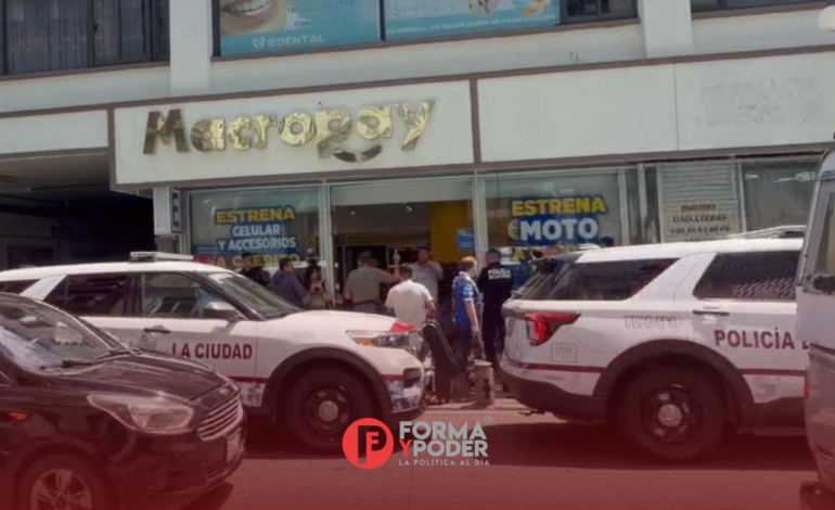 Localizan sin vida a una agente de la policía auxiliar en una plaza comercial del Centro Histórico