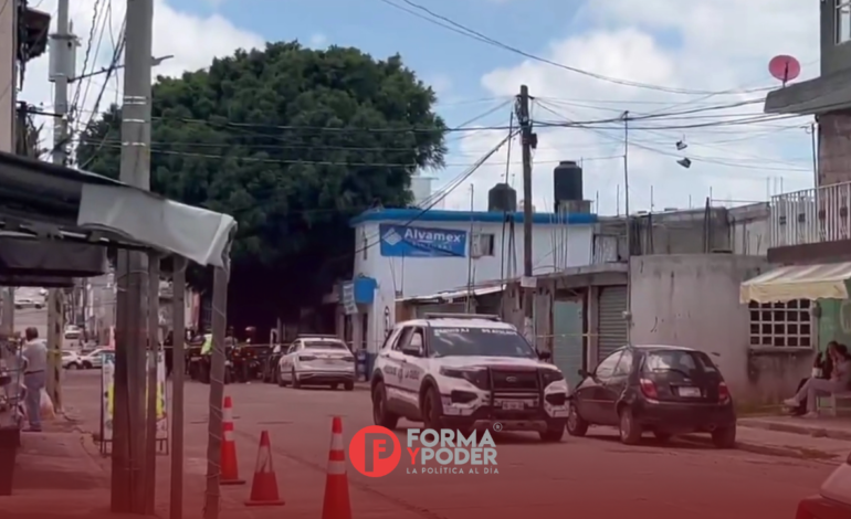 Dos personas resultaron lesionadas tras ataque armado en la colonia 10 de Mayo