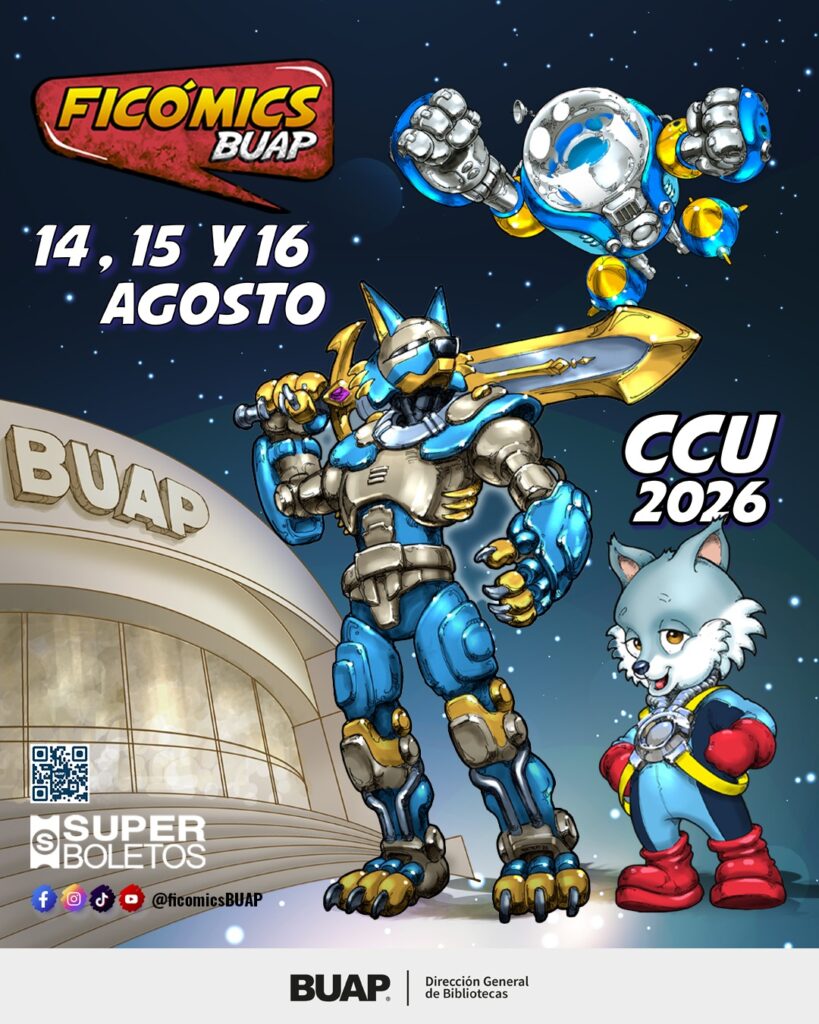 FICOMICS: 14, 15 y 16 de agosto en el CCU.