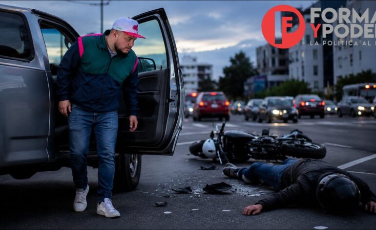 Imprudencia al volante: El choque de Xuxo Dom y un historial que lo condena.