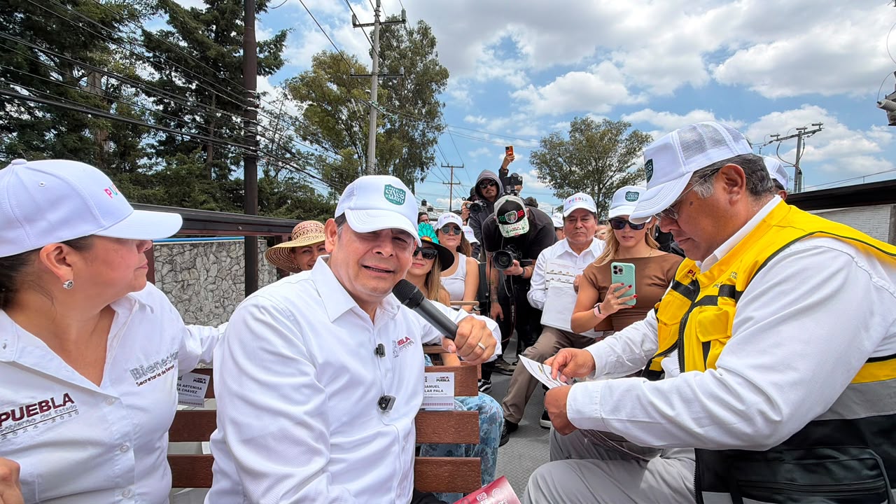 Gobierno de Puebla cumple con la rehabilitación de 5 mil calles