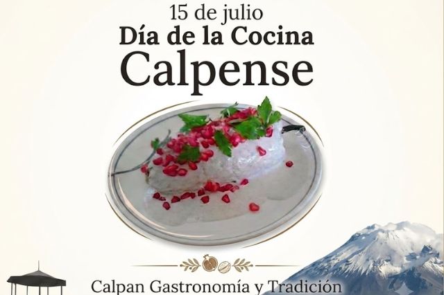 Calpan institucionaliza el «Día de la Cocina Calpense»