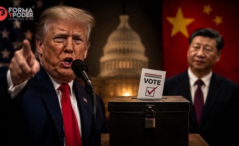 Trump denuncia injerencia y manipulación de China en las elecciones de 2020
