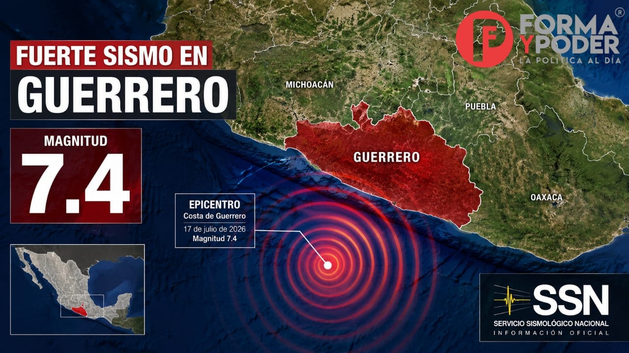 Temblor de 7.4 sorprende Guerrero y activa protocolos de emergencia inmediatos