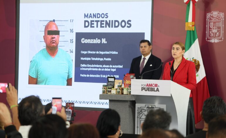Desmantela Gobierno de Puebla laboratorio de producción de drogas en Sierra Negra