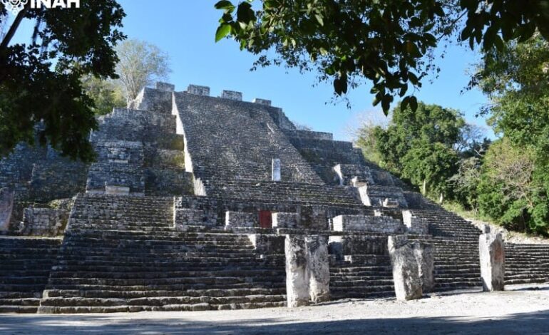Calakmul revela antigua escritura calendárica maya