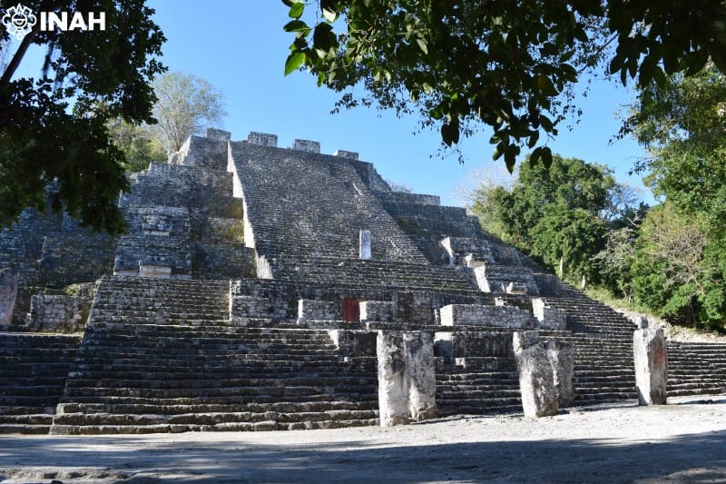 Calakmul revela antigua escritura calendárica maya