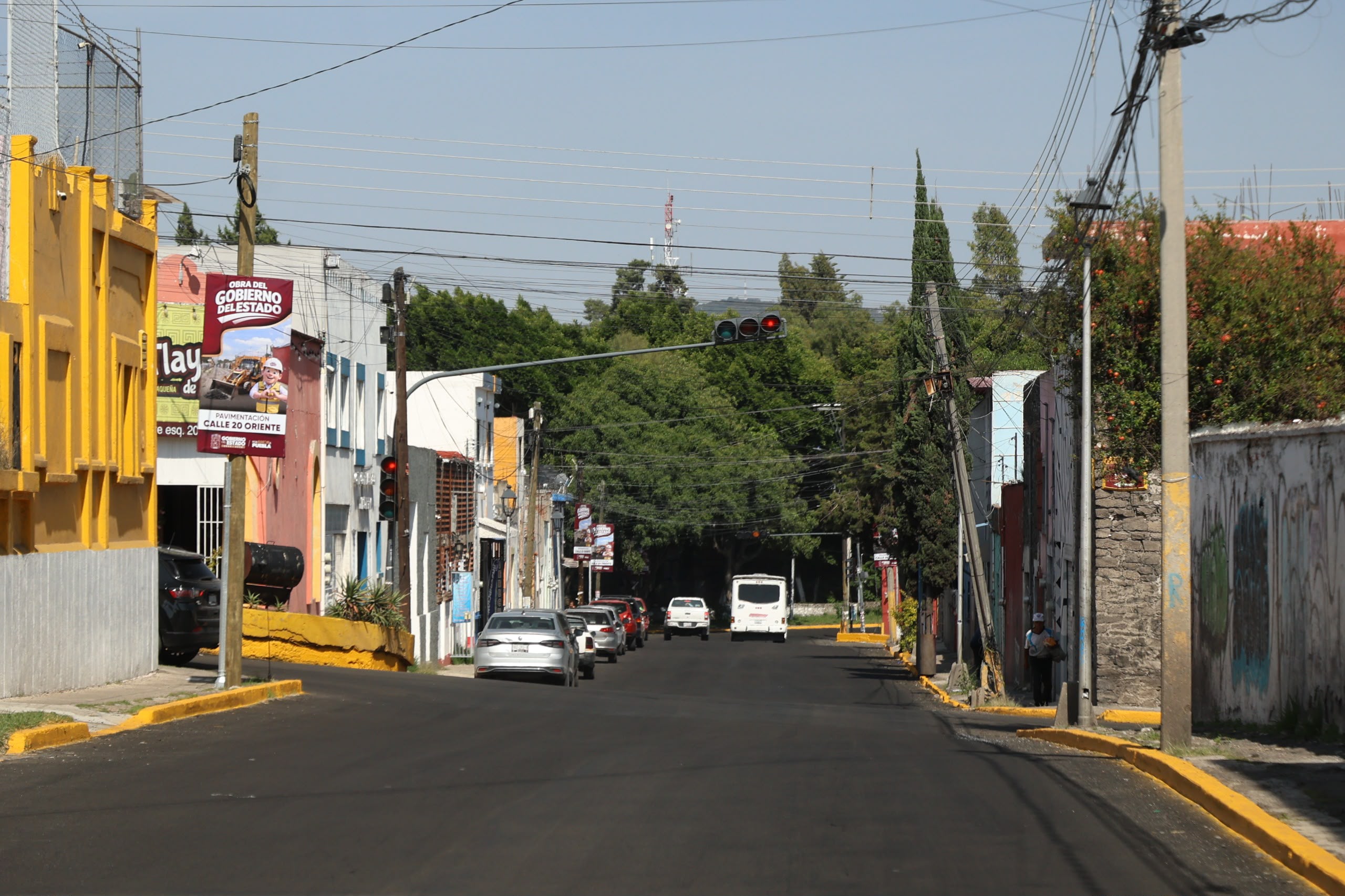 Concluye Gobierno de Puebla obras de pavimentación en cuatro importantes avenidas