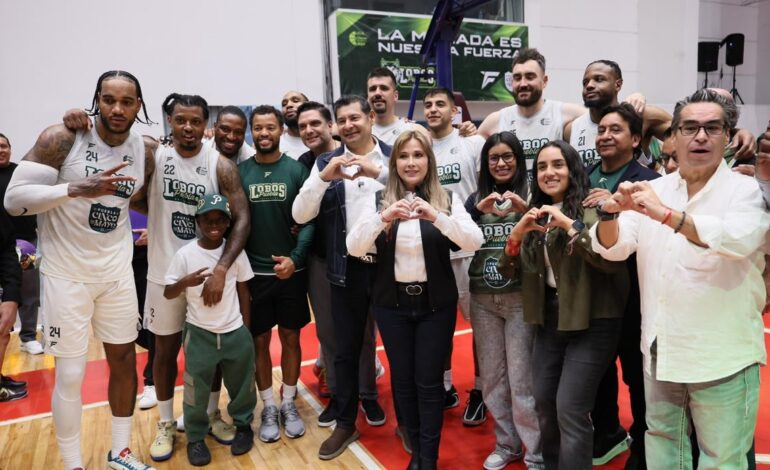 Con Lobos Puebla, promueven el básquetbol profesional