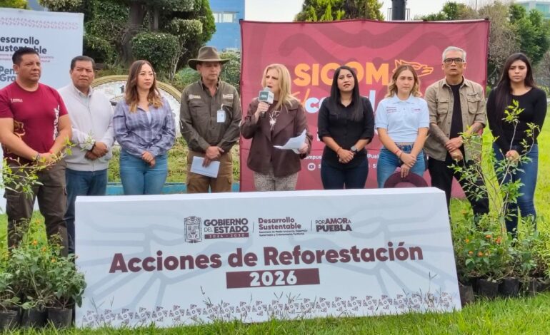 Gobierno de Puebla plantará 2 millones de arboles