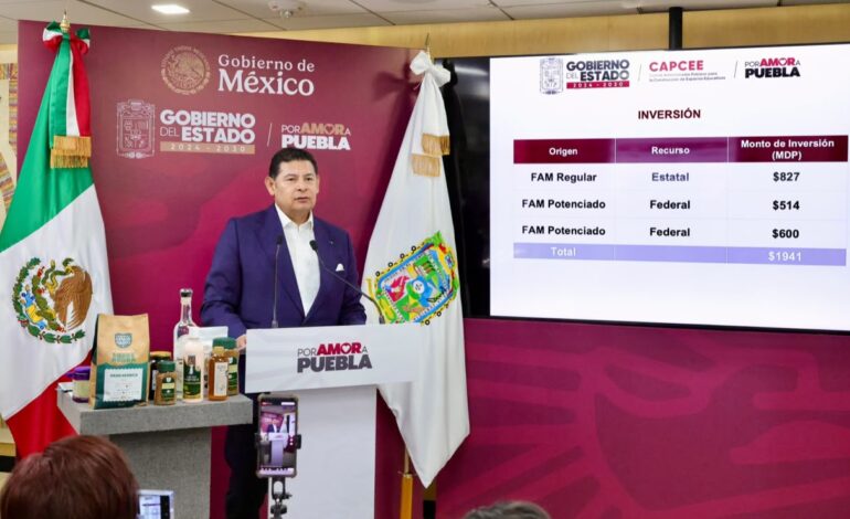 Anuncia Alejandro Armenta inversión cercana a 2 mil millones de pesos en  infraestructura educativa