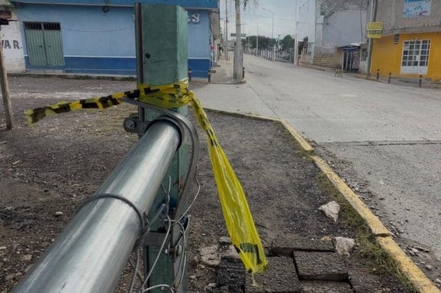 Ataque armado deja un hombre sin vida en Santa Catarina, en la ciudad de Puebla