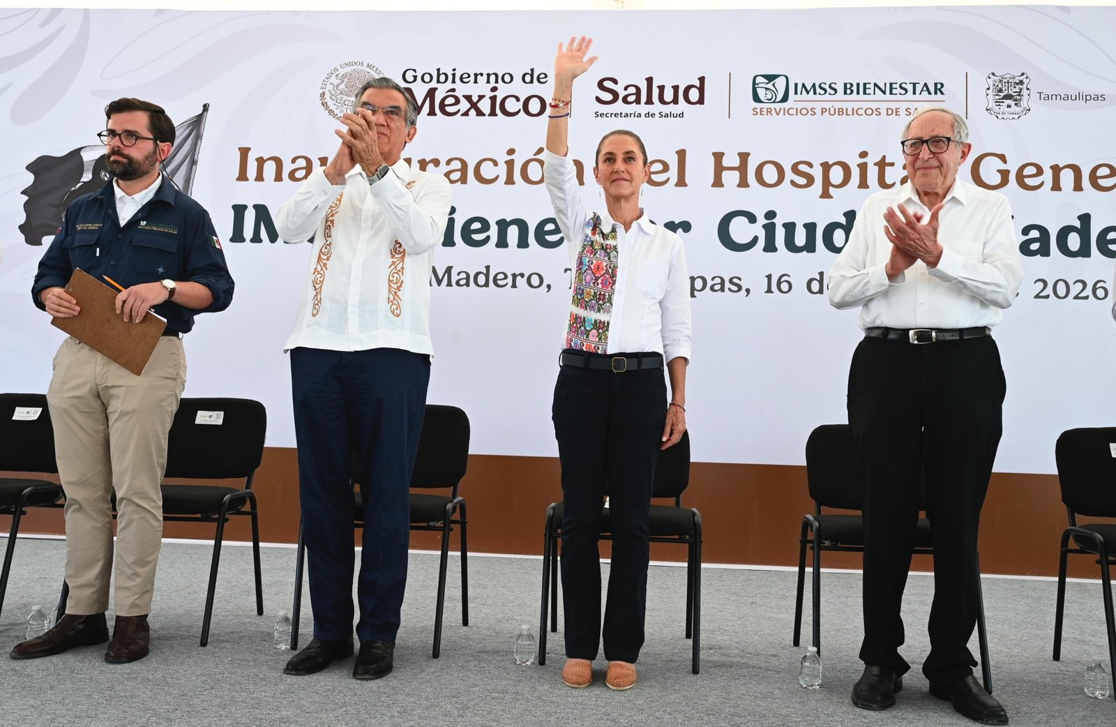 Presidenta Claudia Sheinbaum inaugura Hospital General del IMSS-Bienestar en Ciudad Madero