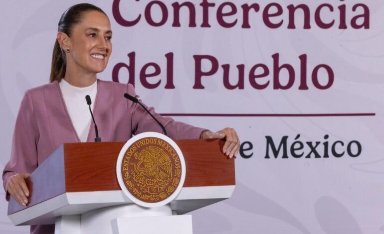 Sheinbaum destinará 100 mdp recuperados del caso García Luna a la educación pública