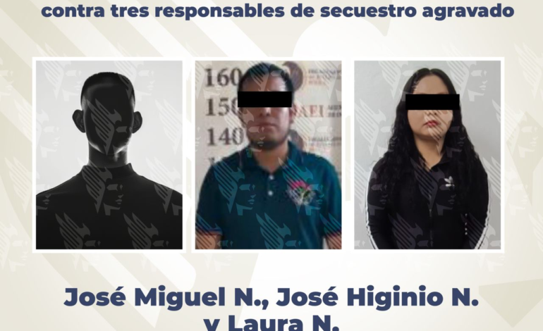 Sentencian a 80 años de prisión a tres personas por secuestro Cuetzalan, Puebla