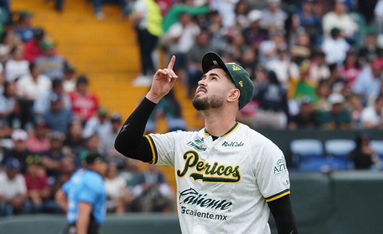 Pericos derrota 8-1 a Diablos Rojos y se coloca a un juego de la serie