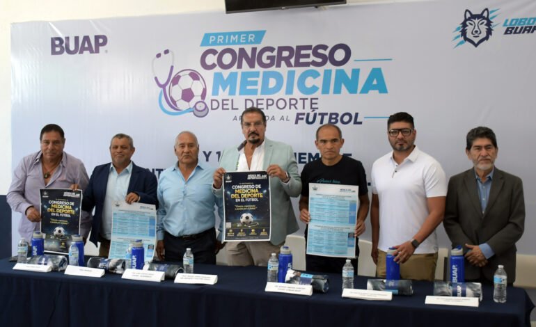 DIDECUFI BUAP invita al Primer Congreso Internacional de Medicina Deportiva en el Fútbol