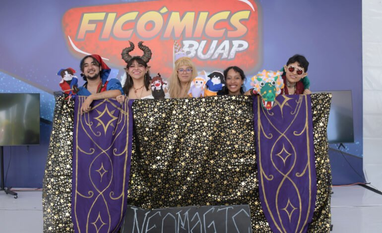 Estudiantes de ARPA BUAP organizan la Feria Medieval Neomagic Fest en Ficómics 2026