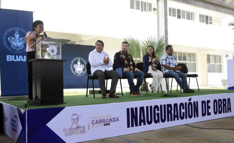 Inaugura Rectora de la BUAP edificio en la sede Venustiano Carranza del complejo Regional Norte