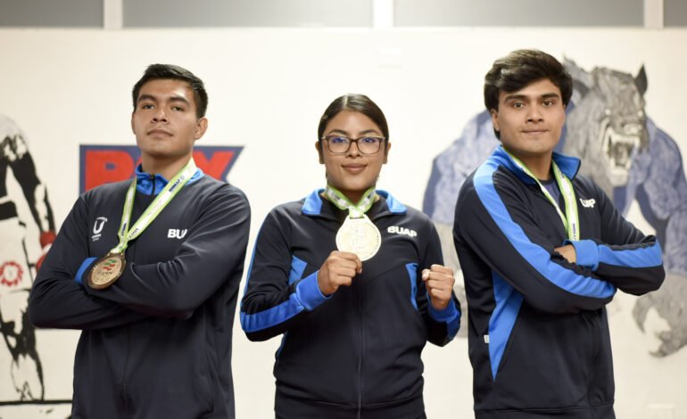 Lobos BUAP conquista cinco medallas en el Nacional de Artes Marciales Mixtas