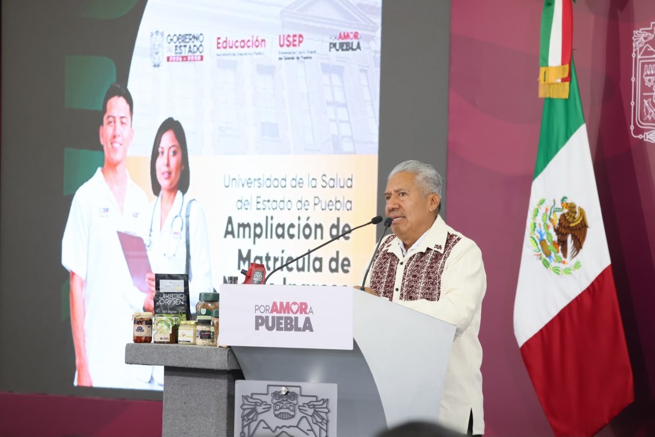 Gobierno de Puebla reporta histórico aumento del 476% en educación superior estatal