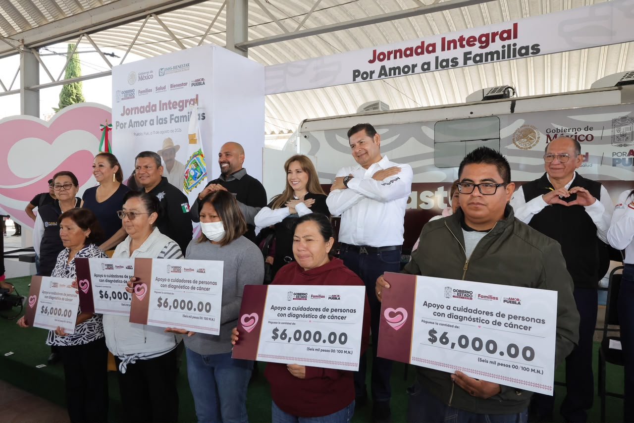 Encabeza Alejandro Armenta jornada de salud en Agua Santa