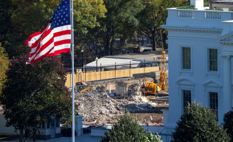 El Tribunal Supremo de Estados Unidos autoriza continuar la construcción del salón de baile de la Casa Blanca