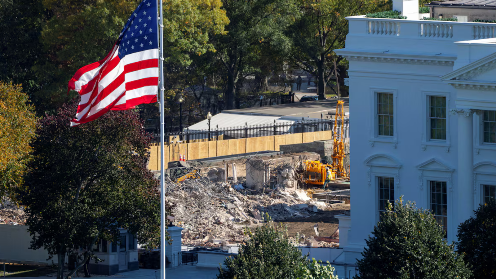 El Tribunal Supremo de Estados Unidos autoriza continuar la construcción del salón de baile de la Casa Blanca