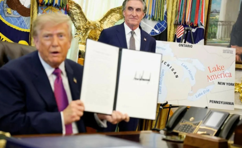 Trump decreta renombrar el lago Ontario como «lago América» en medio de una guerra comercial con Canadá