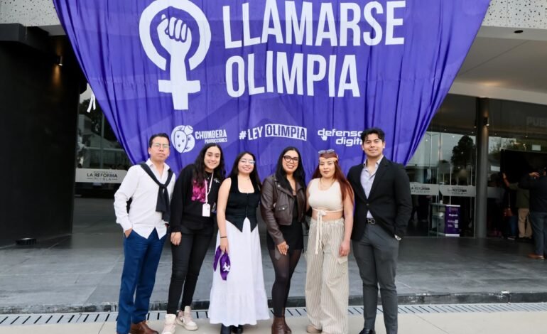 Estrenan en Puebla “Llamarse Olimpia”, un documental para visibilizar la violencia digital