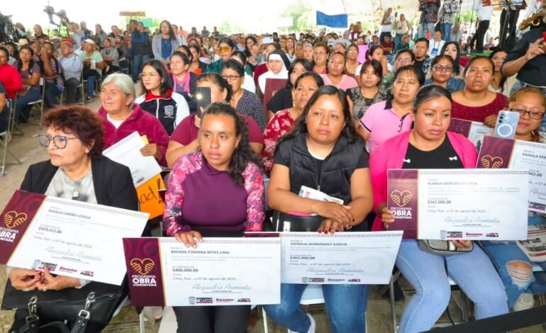 Gobierno estatal atiende obras prioritarias en la Mixteca